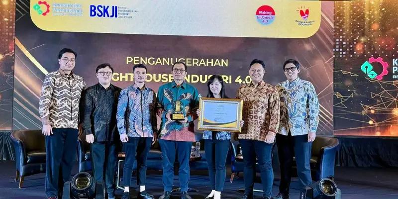 Chandra Asri Group Dinobatkan Sebagai National Lighthouse Industry 4.0