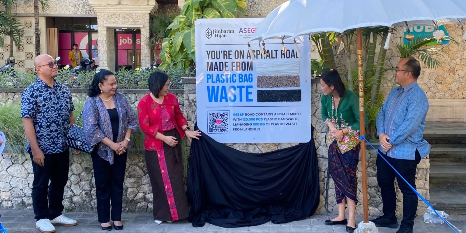 Chandra Asri Group Bangun Showcase Nasional Aspal Plastik di Bali