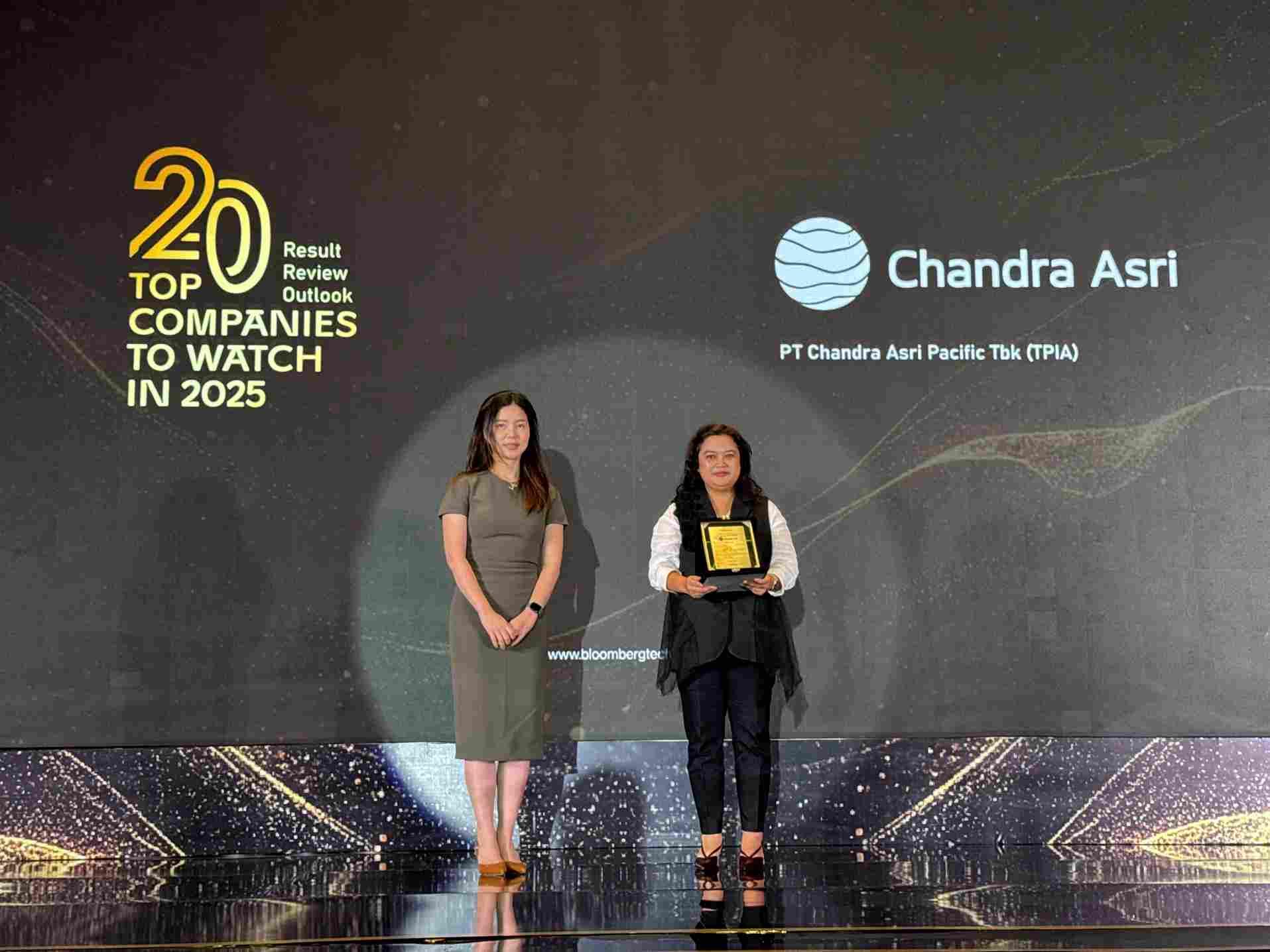 PT Chandra Asri Pacific Tbk Named One of the 20 Top Companies to Watch in 2025