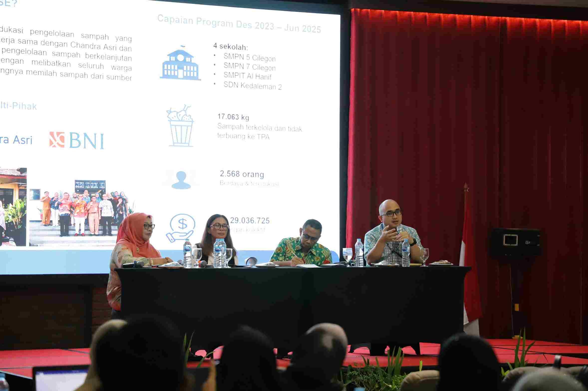 Chandra Asri Group and Cilegon City Environmental Agency Introduce KOLASE Program to 48 Schools