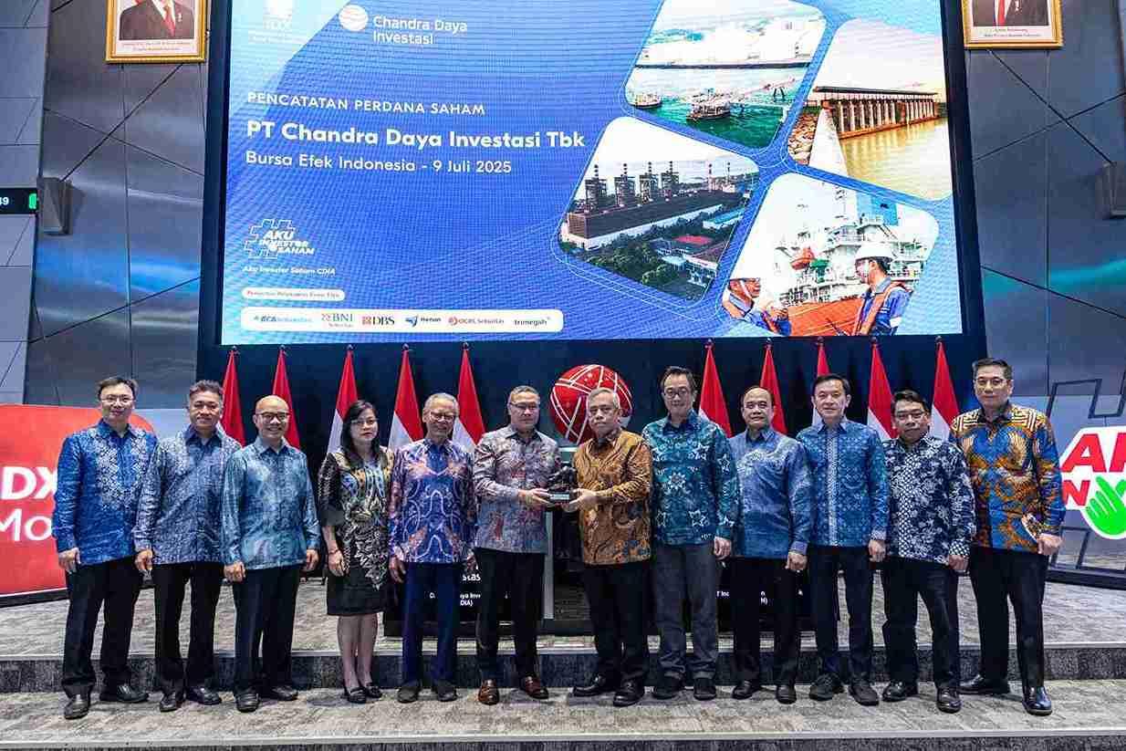 PT Chandra Daya Investasi Tbk Officially Listed, Ready to Become a Key Infrastructure Player in Southeast Asia