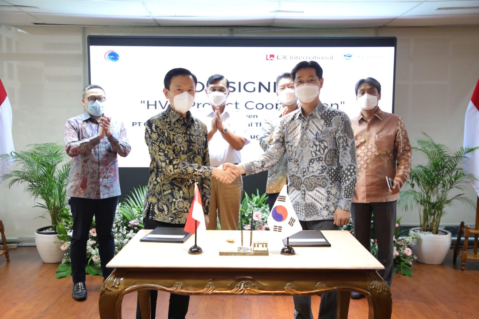 Chandra Asri dan LX International Kerja Sama Kembangkan Proyek Bahan Baku Terbarukan