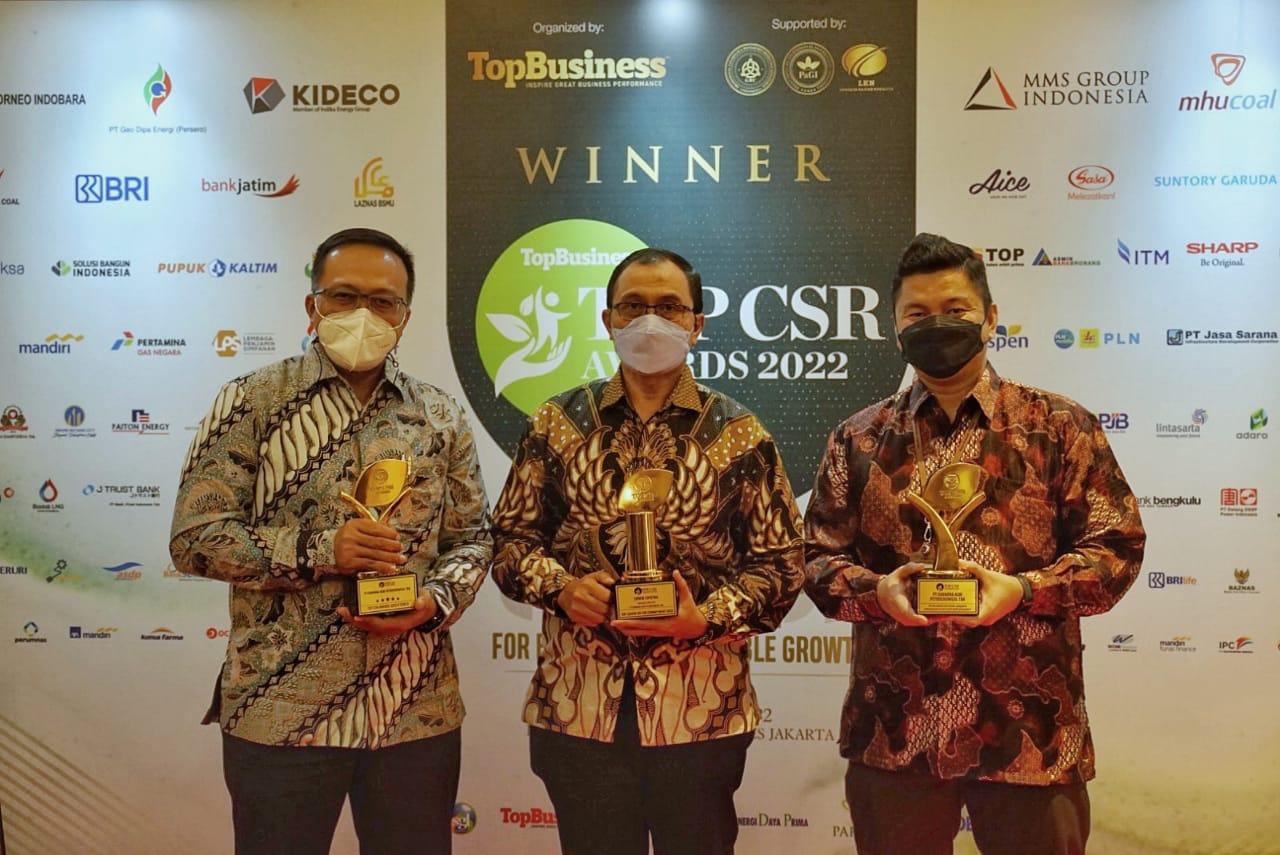 Chandra Asri Wins Three Award Categories at TOP CSR Award 2022
