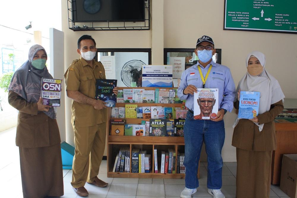 Chandra Asri Adakan Kegiatan Pojok Literasi untuk Anak-anak