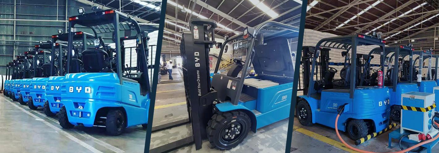 Berupaya dalam Mengurangi Emisi, Chandra Asri dan BYD Operasikan Armada Forklift Listrik Terbesar di Indonesia