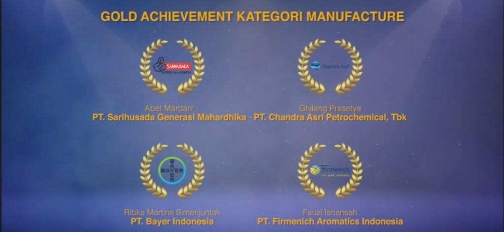 Chandra Asri Memperoleh Gold dan Bronze Award di Ajang OPEXCON 2020