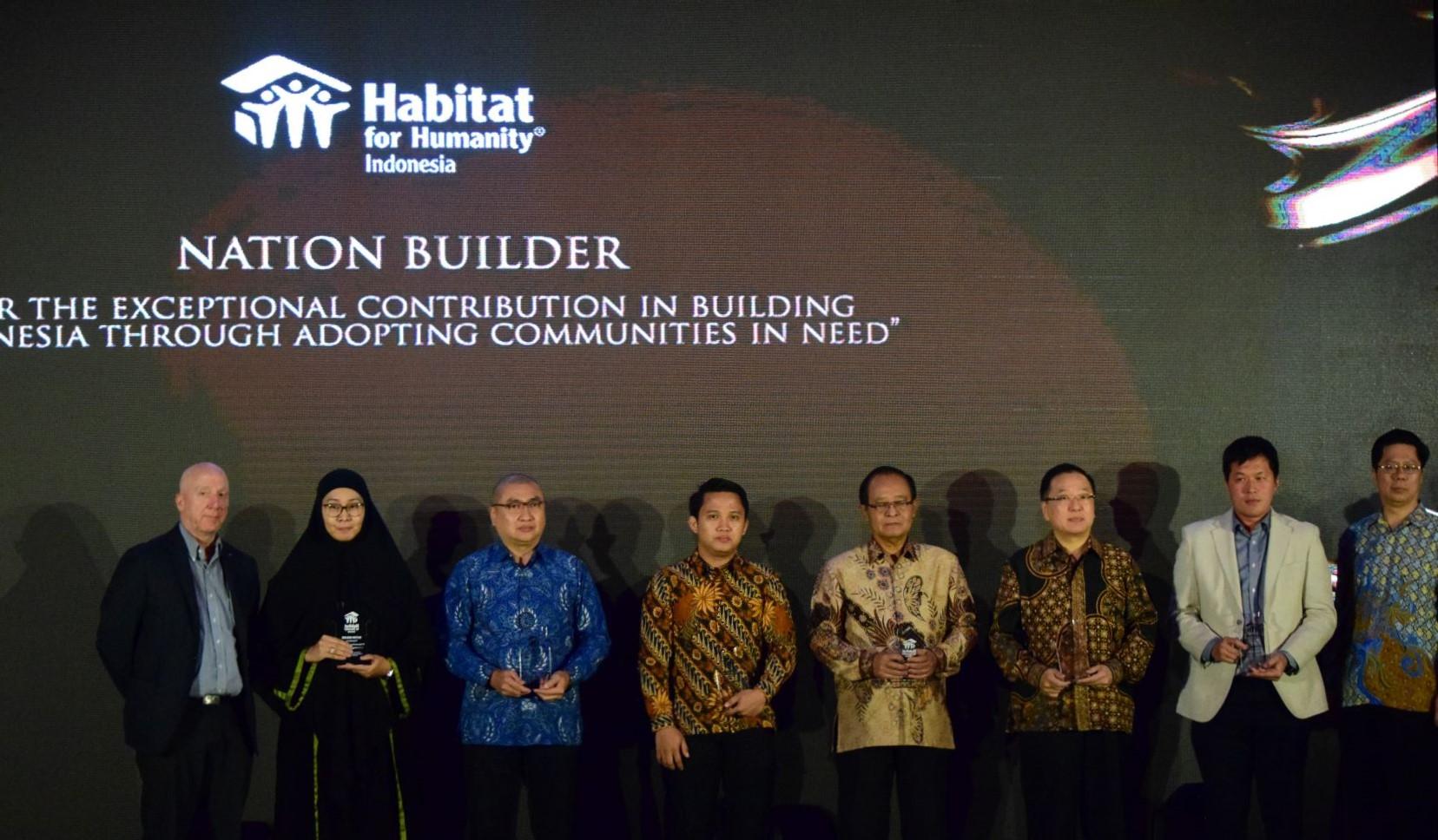 Chandra Asri Raih Dua Penghargaan dari Habitat for Humanity