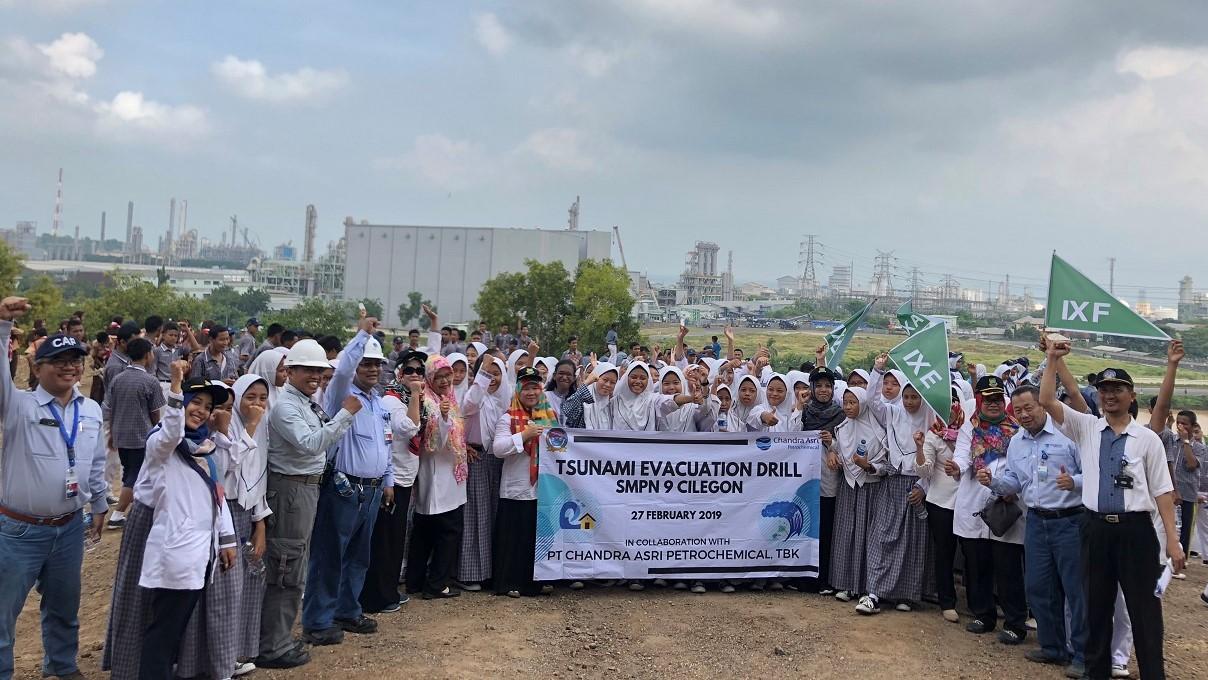 Disaster Response Training for Students of Cilegon’s Junior High School 9