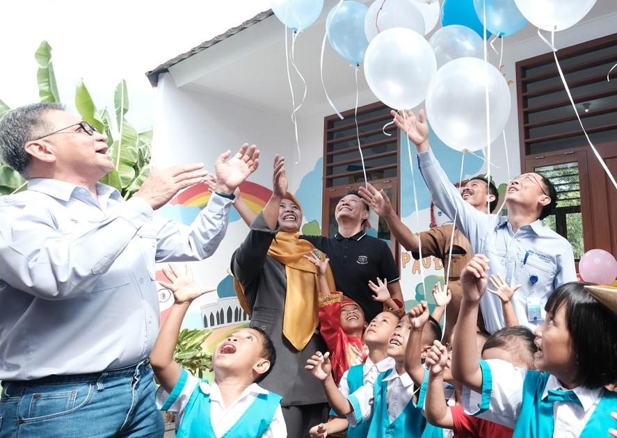 Inauguration of PAUD Widuri, a Cooperation of Chandra Asri and Happy Hearts Indonesia