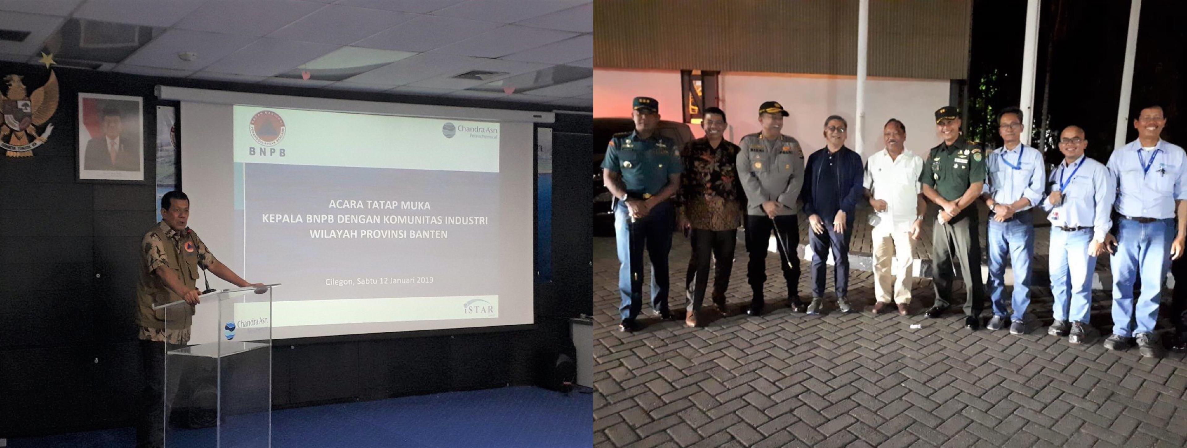 Chandra Asri Group Gandeng BNPB, Sosialisasikan Mitigasi Bencana
