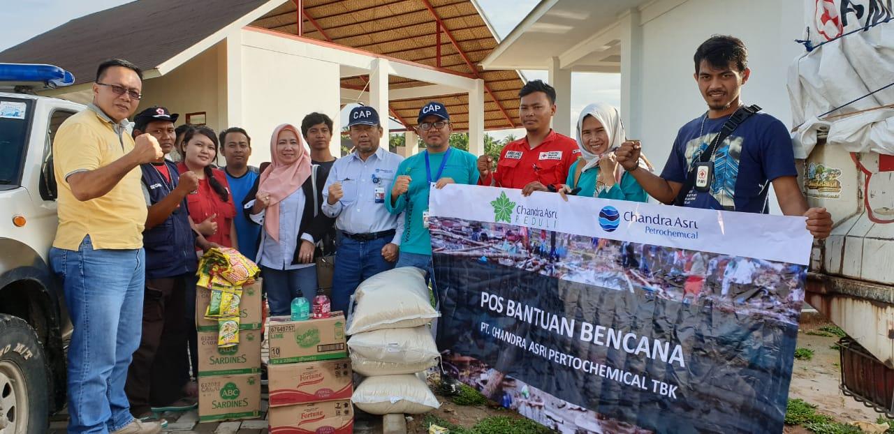 Chandra Asri Provide Donation to Anyer and Banten Tsunami Victims