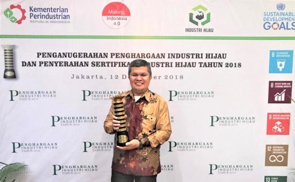 SMI Peroleh Penghargaan Industri Hijau 2018