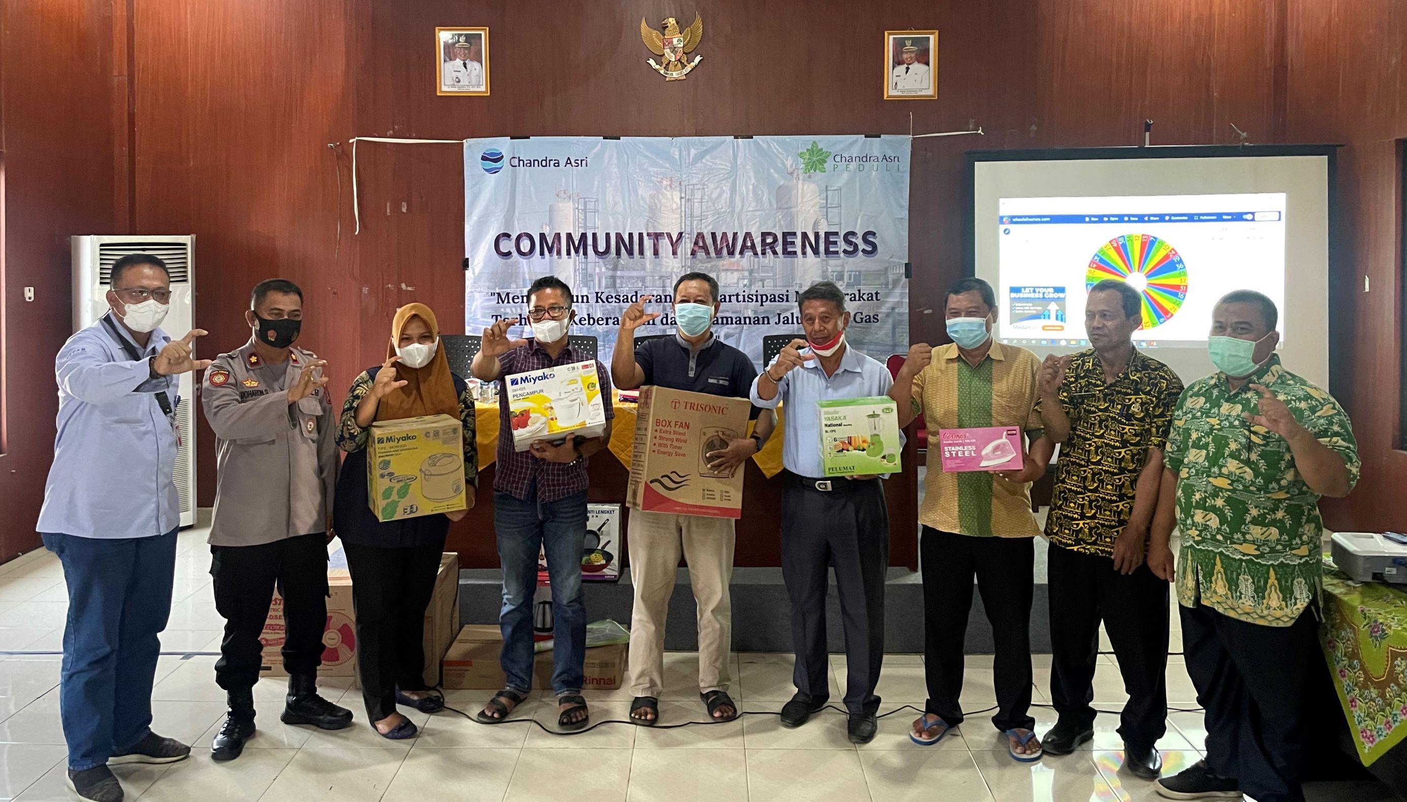 Chandra Asri Held Community Awareness with the Panggung Rawi Residents