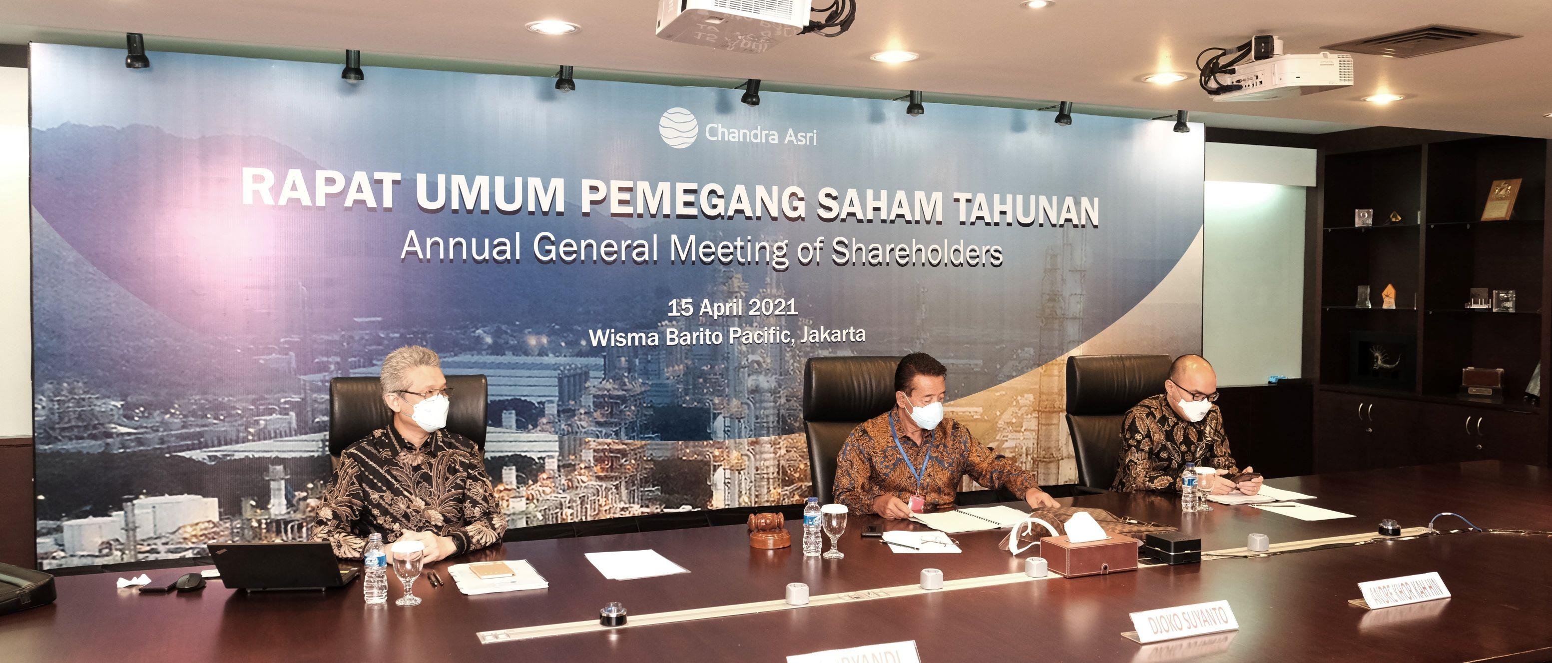 Rapat Umum Pemegang Saham Tahunan (RUPST) 2021