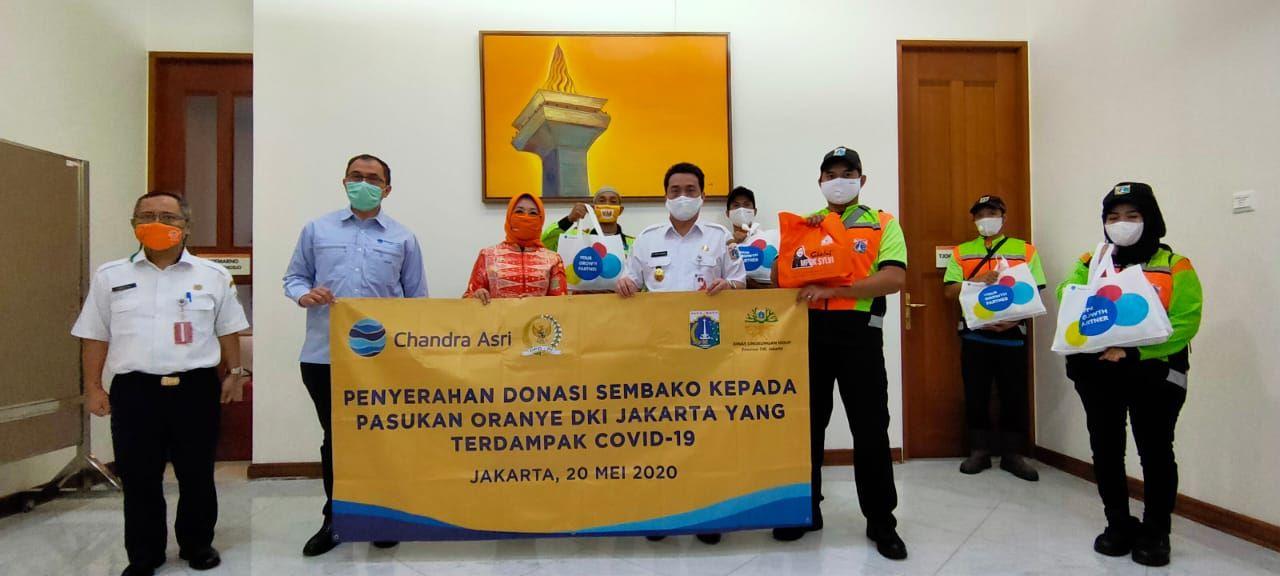 Chandra Asri Provides Social Assistance to the Orange Forces in Jakarta