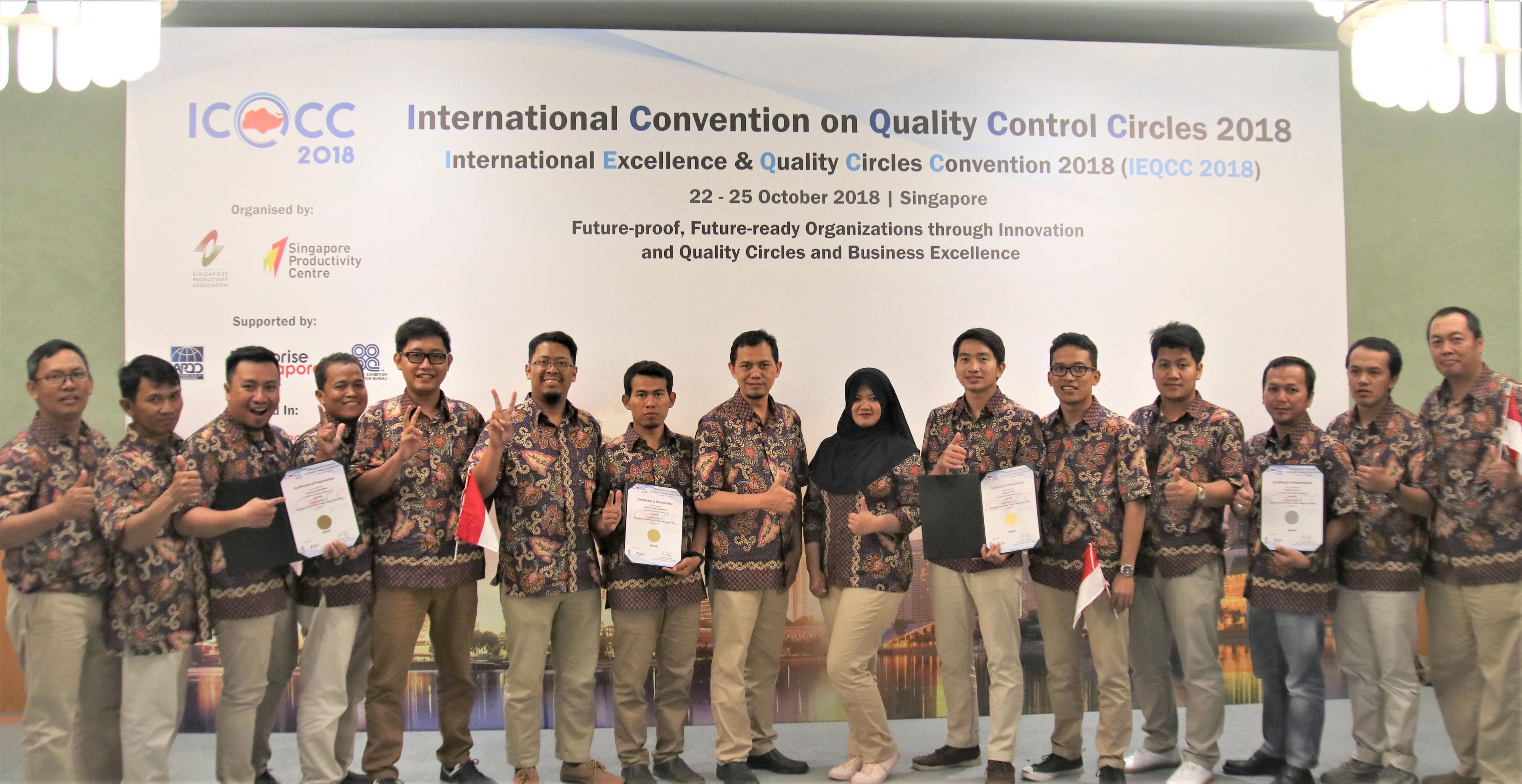 Chandra Asri Peroleh Medali di ICQCC 2018