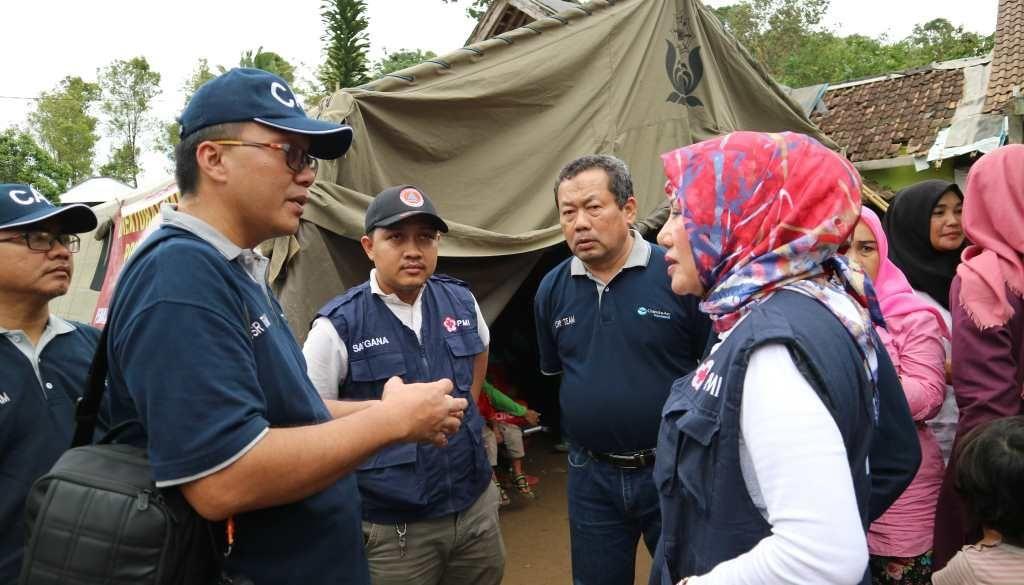 CAP Provided Humanitarian Aid to Lebak Earthquake Victims