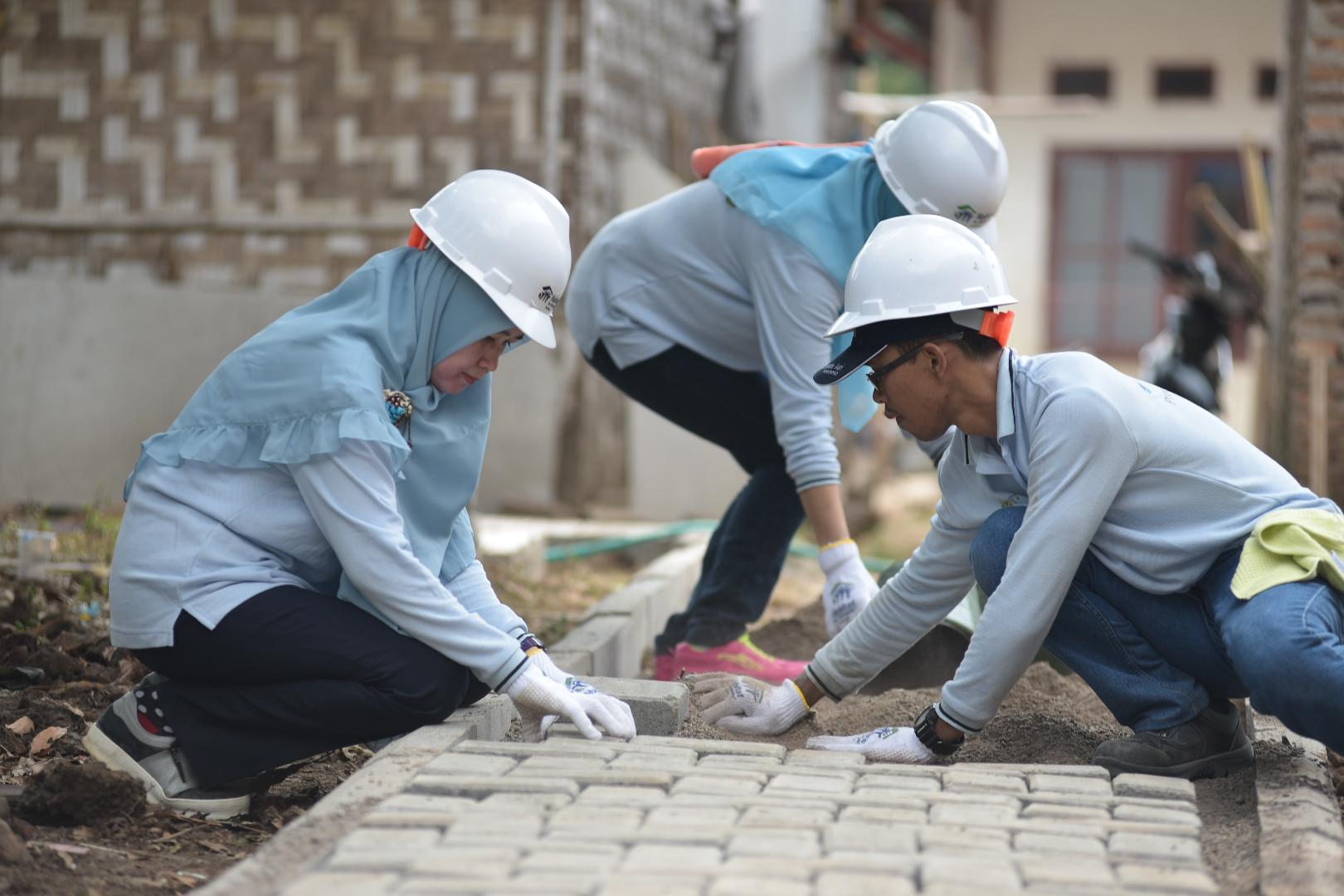 Renovasi Kampung Cisiram Masuki Tahap Akhir
