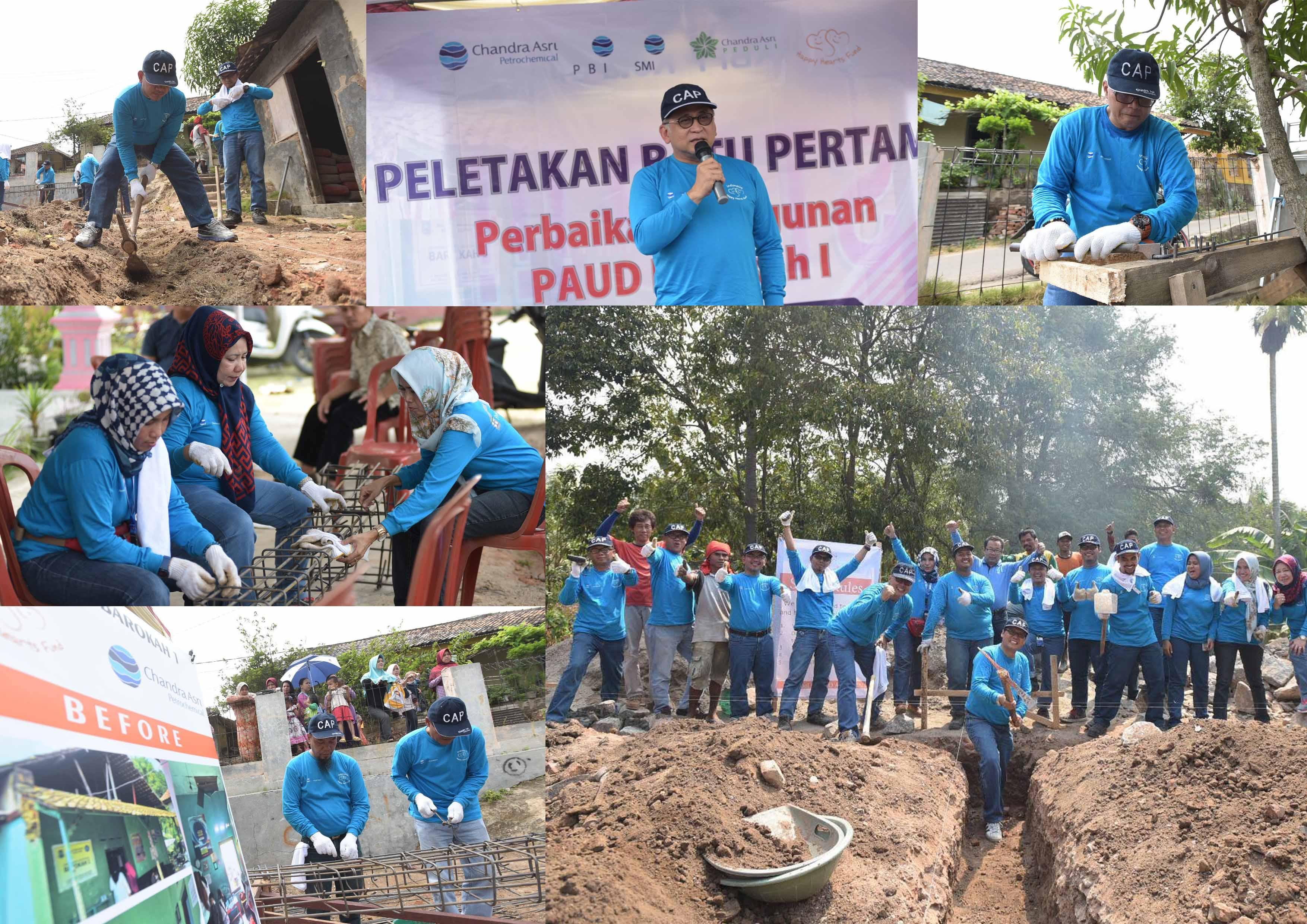 CAP Bangun Kembali PAUD Barokah 1 Kepuh, Cilegon
