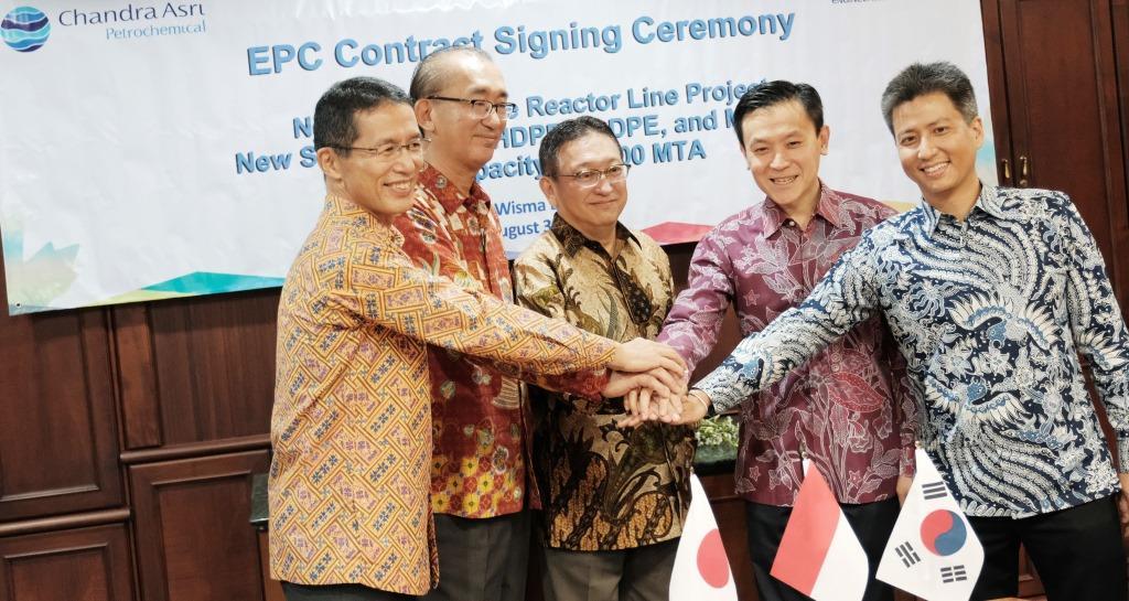 CAP Tunjuk TOYO untuk Bangun Pabrik Polyethylene Baru Berkapasitas 400KTA