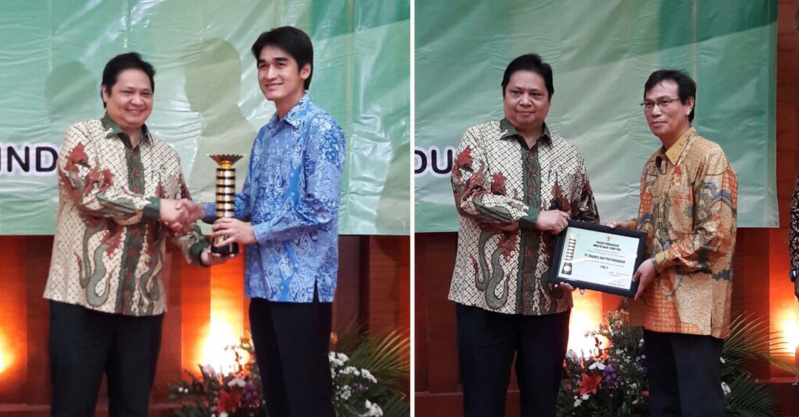 CAP and SMI Received Green Industry Award 2016