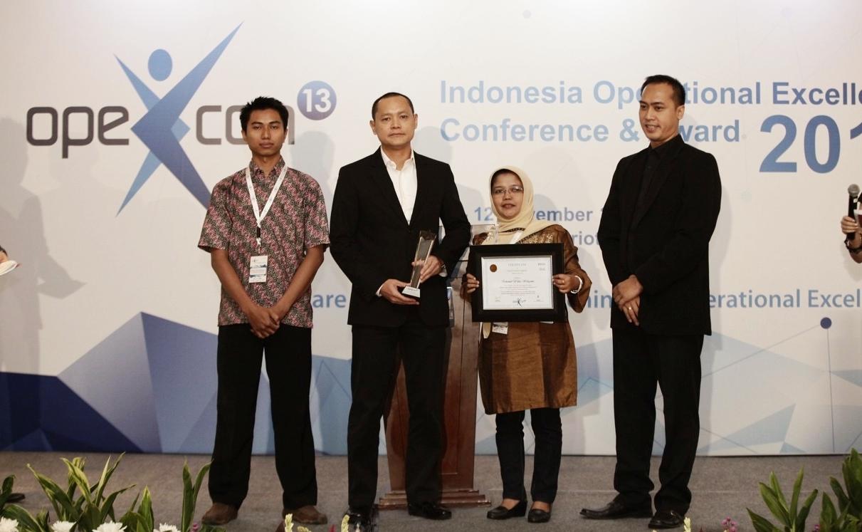 PT Chandra Asri Petrochemical Tbk Earned First Place in OPEXCON Award 2013
