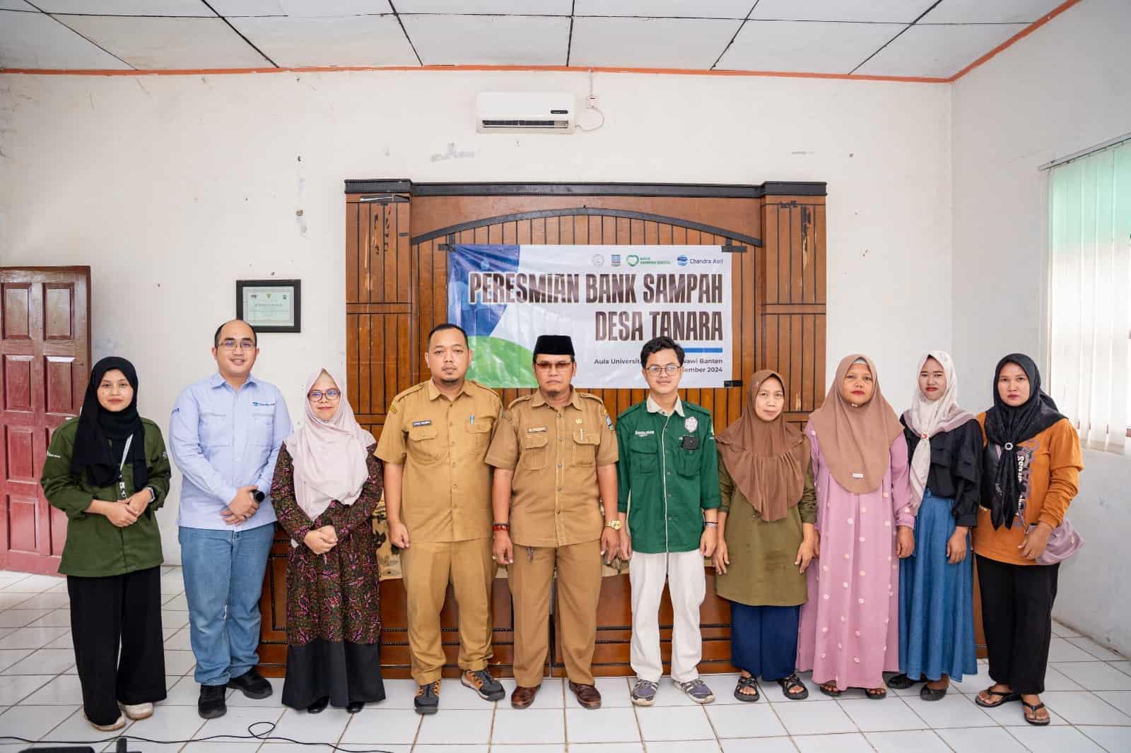 Chandra Asri Group Resmikan Bank Sampah Desa Tanara untuk Lingkungan Berkelanjutan