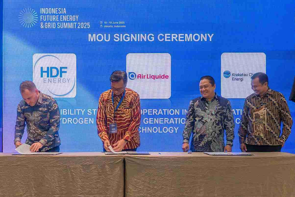 KCE Gandeng Mitra Global Kaji Potensi Energi Hidrogen di Kawasan Industri