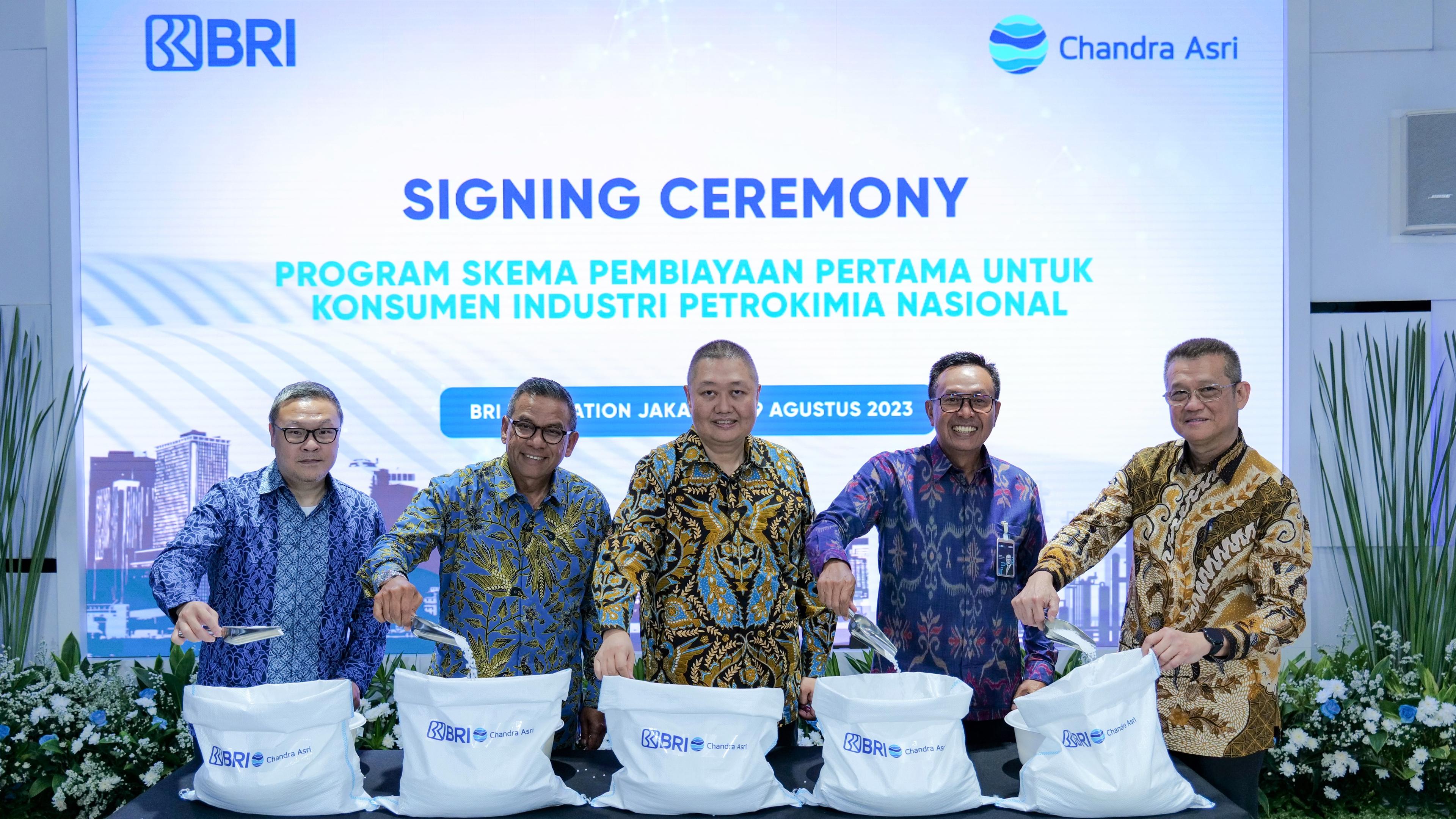 Sinergi Chandra Asri dan BRI untuk Dukung Industri Petrokimia Dalam Negeri