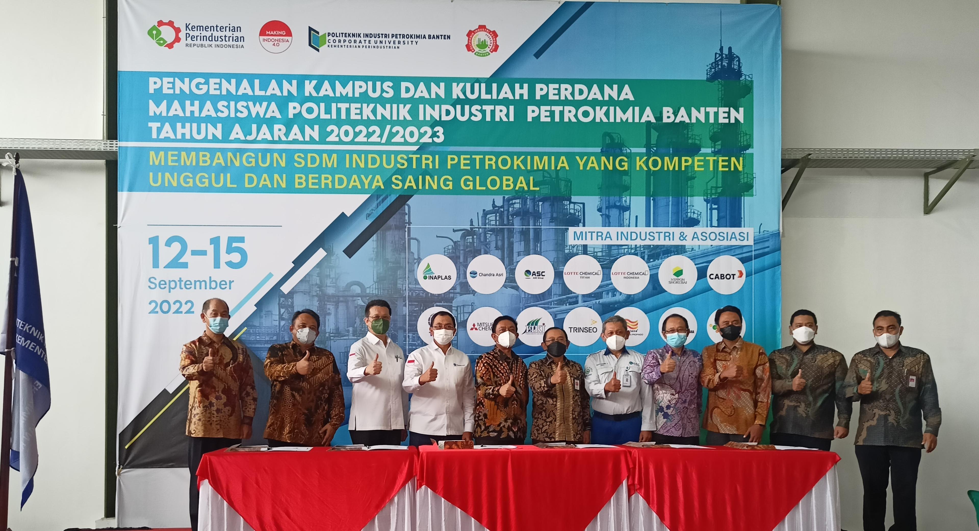 Chandra Asri Bersama Mitra Industri Resmikan Politeknik Naungan Kemenperin