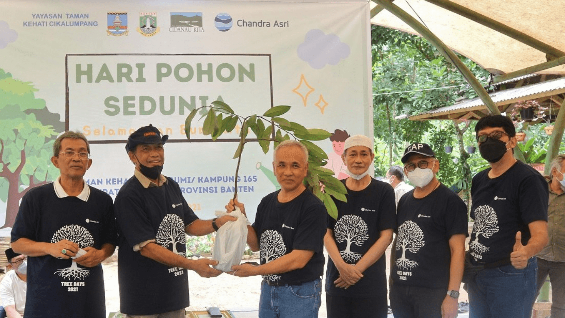 Penanaman 600 Batang Pohon dalam Peringatan Hari Pohon Sedunia