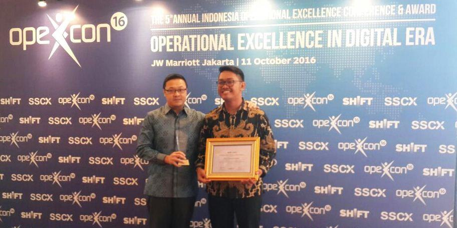 CAP Raih Gold Award dalam OPEXCON 2016